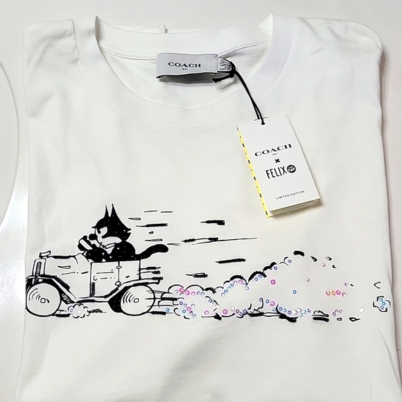 Super Rare Coach X Felix t-shirt - Picture 1 of 7